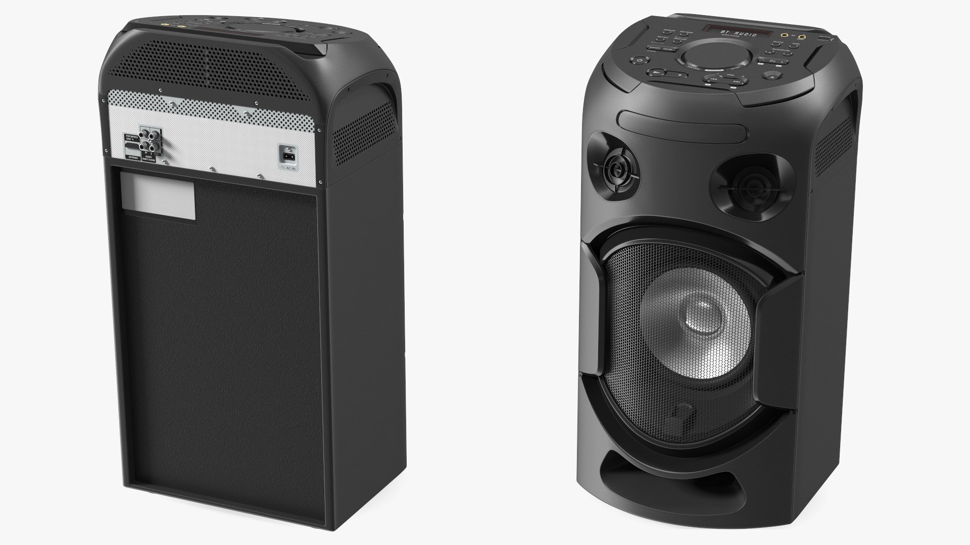 Audio System 3D model preview