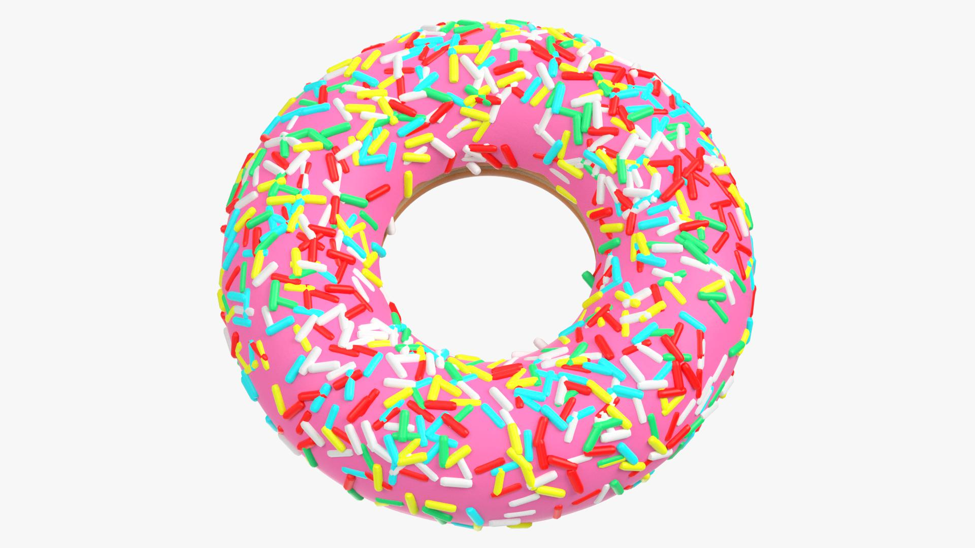 Stylized Donut Sprinkles 3D Model - TurboSquid 1294956