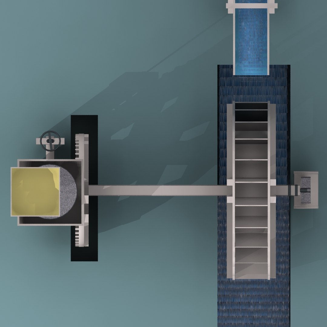 3d Model Water Machinery