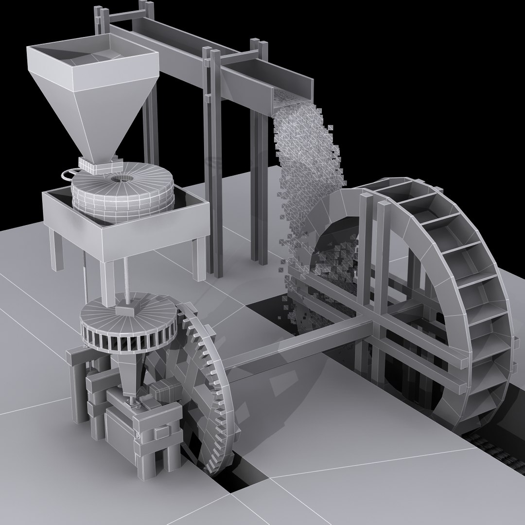 3d Model Water Machinery