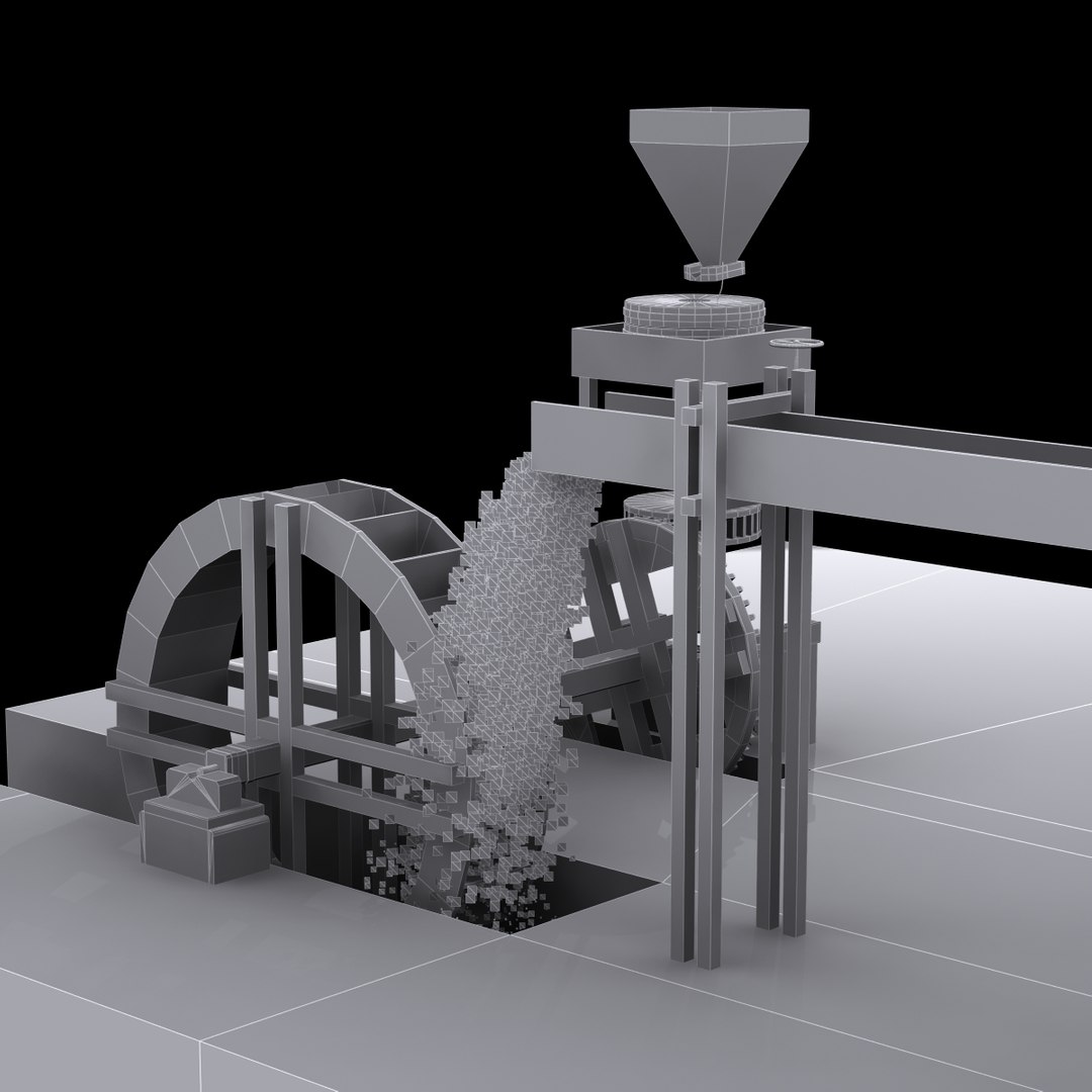 3d Model Water Machinery