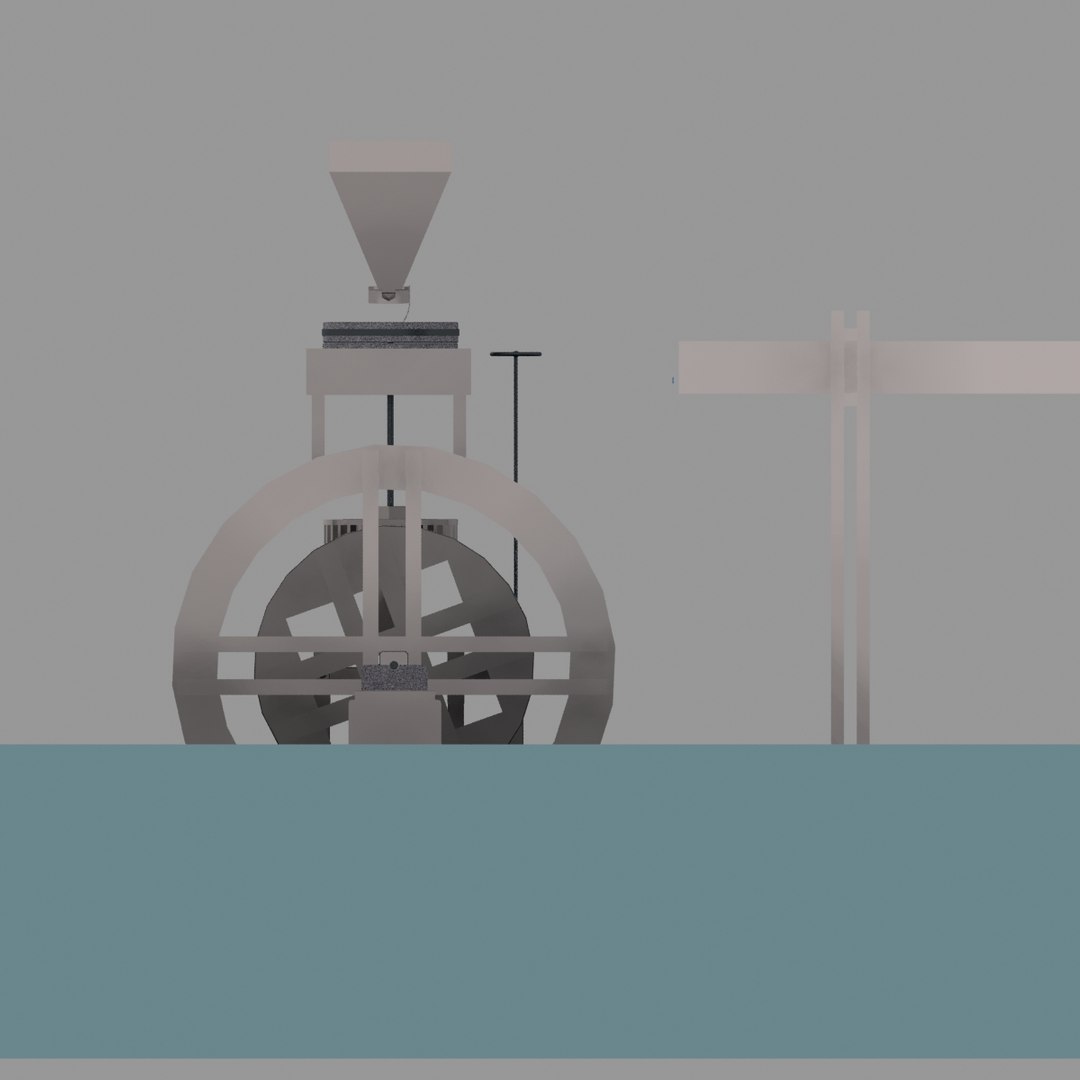 3d Model Water Machinery