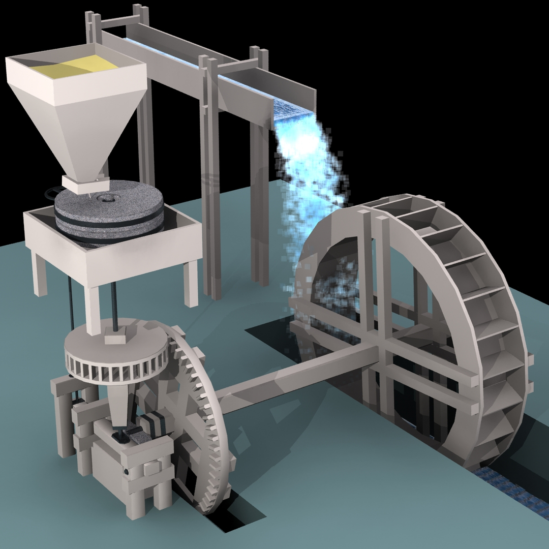 3d Model Water Machinery