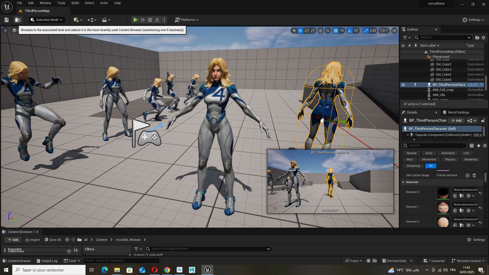 3D Invisible Woman Model - TurboSquid 2340563