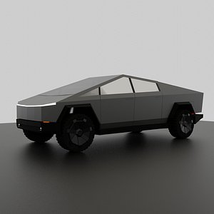 tesla cybertruck 3D model