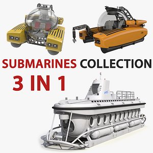 personal submarines 3D