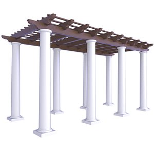 Columns Pergola 1 model