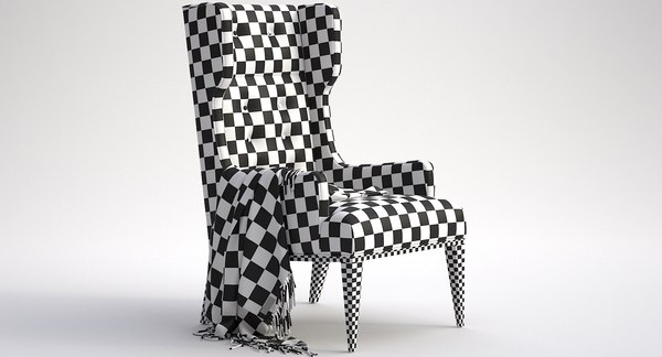 3d Idol Wing Chair - Turbosquid 1332874