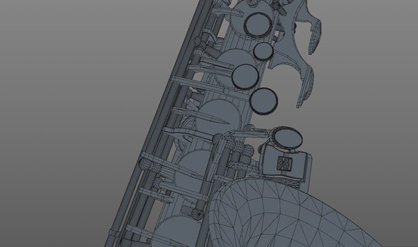 modelo 3d Saxofón - TurboSquid 1982084