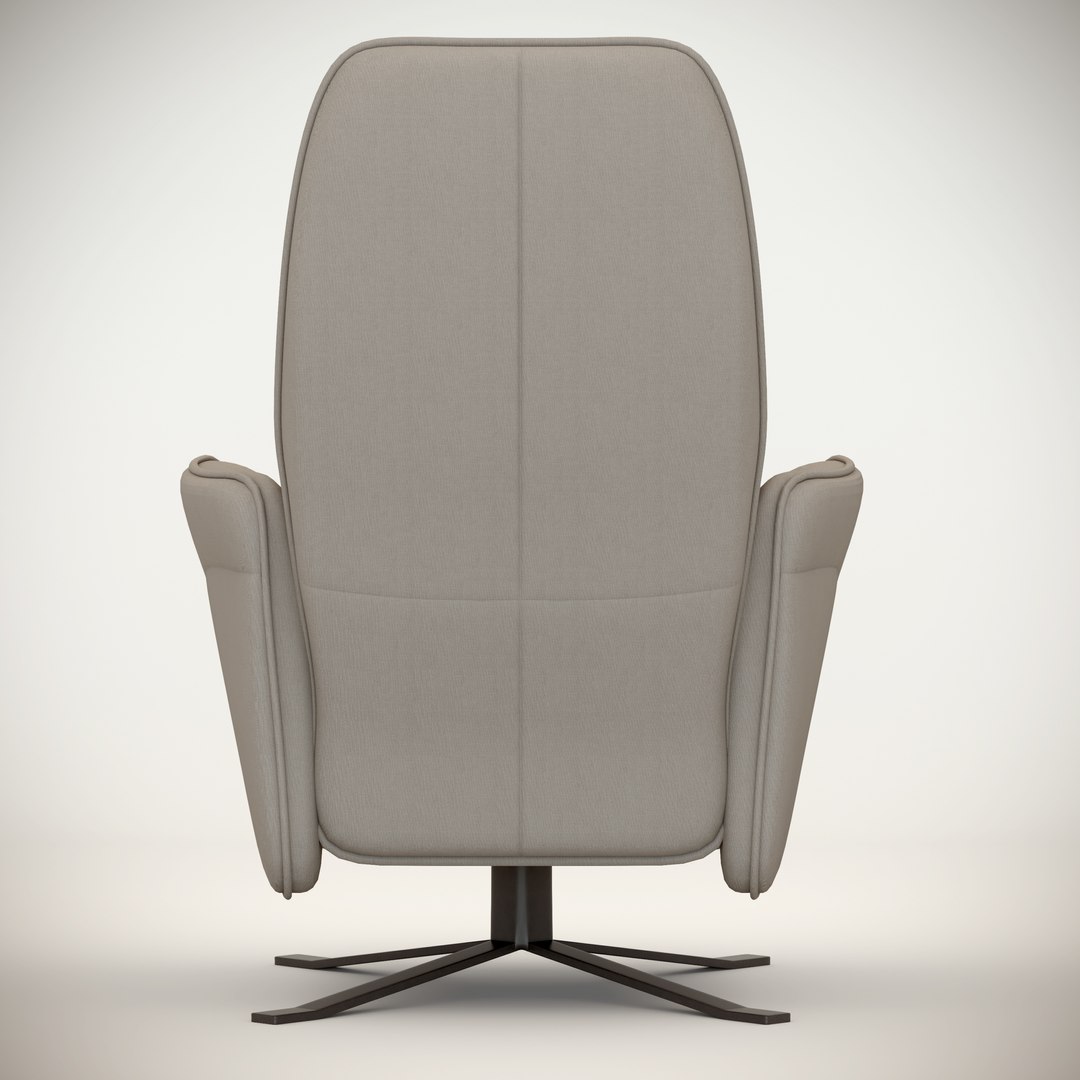 3D Model Armchair Natuzzi Sydney C258 3D Model TurboSquid 2140717