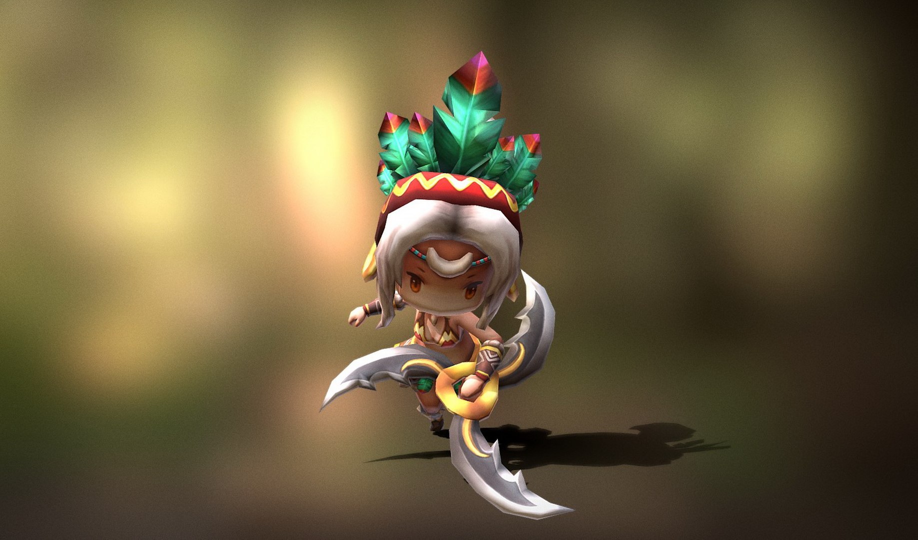 3D Three Kingdoms - Zhu Rong Model - TurboSquid 2015590