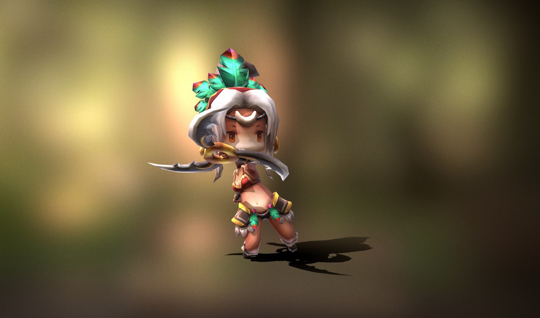 3D Three Kingdoms - Zhu Rong Model - TurboSquid 2015590