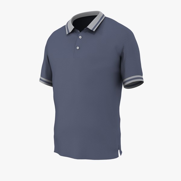 fasion polo shirt obj