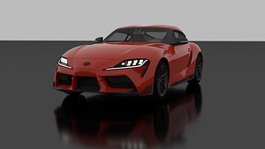 3D toyota supra gr