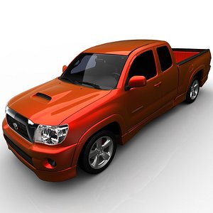 toyota tacoma xrunner 3d obj