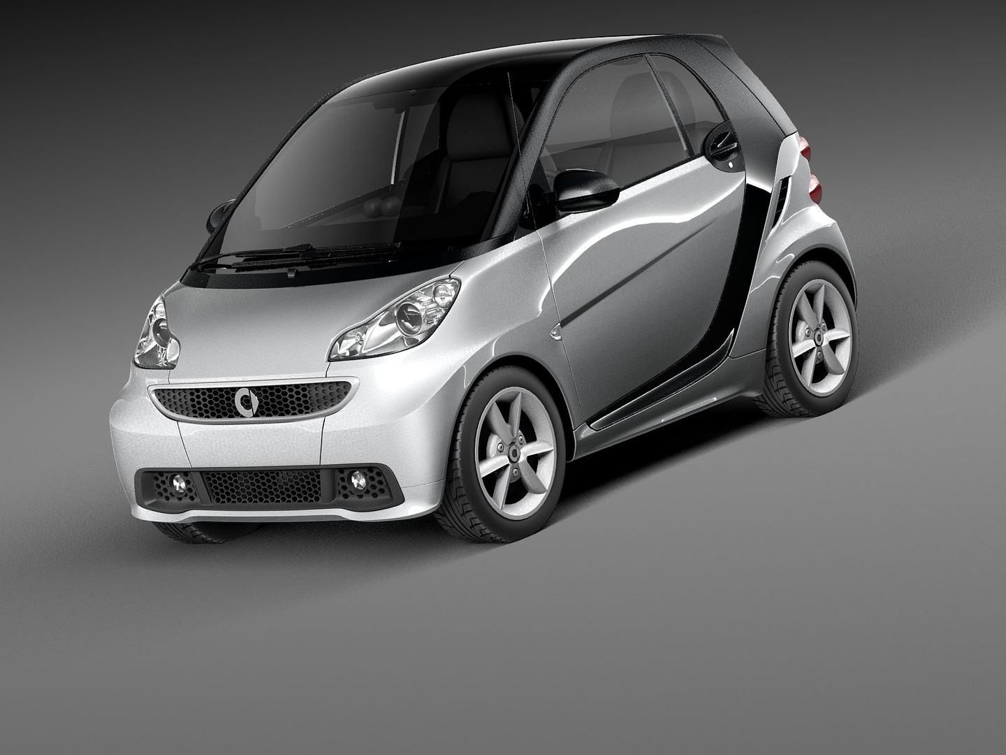 3d smart 42 fortwo 2013 model