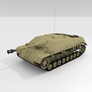 3D sdkfz jagdpanzer iv l