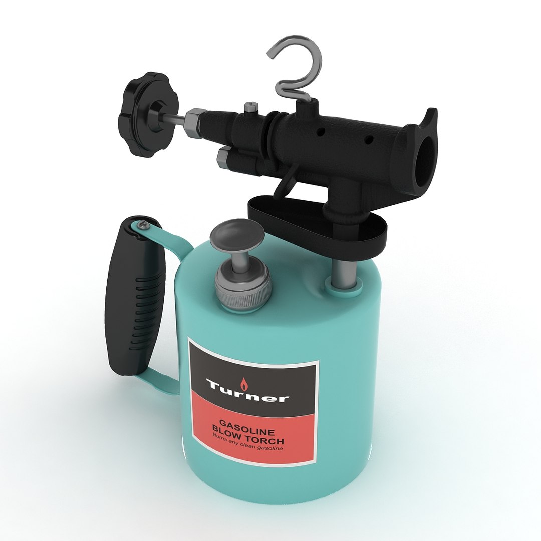 Antique gasoline shop torch