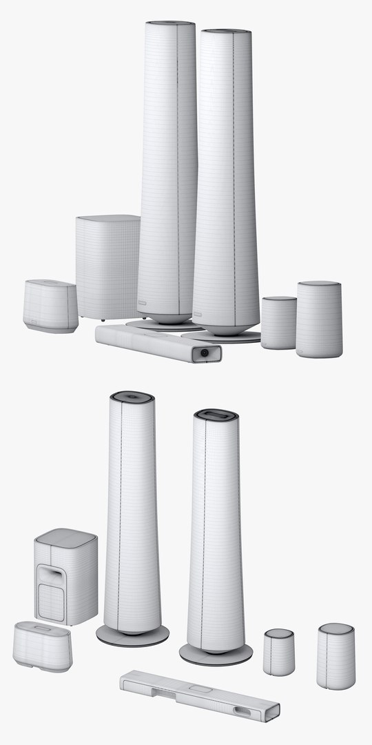 3D Harman-kardon Citation Speaker Set Model - TurboSquid 1924753 3D Harman-kardon Citation Speaker Set Model - TurboSquid 1924753