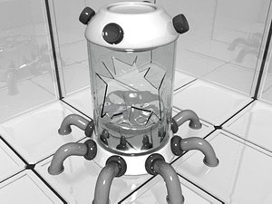 incubator lab 3d model