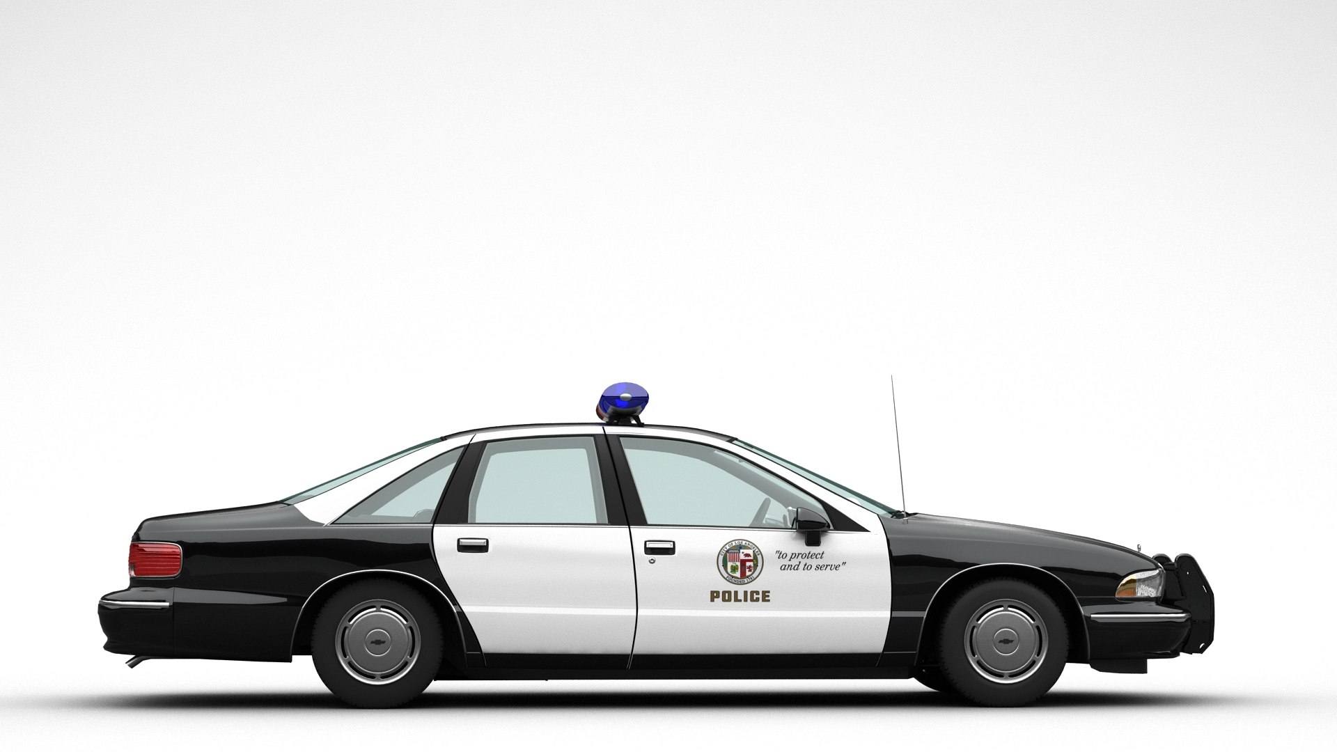 Chevrolet Caprice Classic Police 1994 3D - TurboSquid 2010727