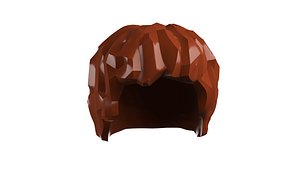 Minifigure Hair S2 - 022 3D model