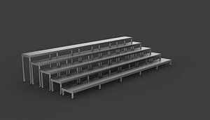 Tribune 3D model 3D model