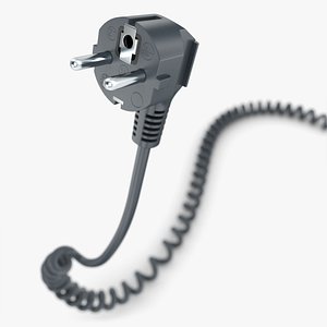 CEE-7/7 90-degree Plug