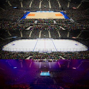 MSG Arena Basketball Hockey Boxing Fighting UE5 3D
