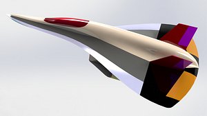 3D model of ULS Ultra Light Speed Only solidworks part model