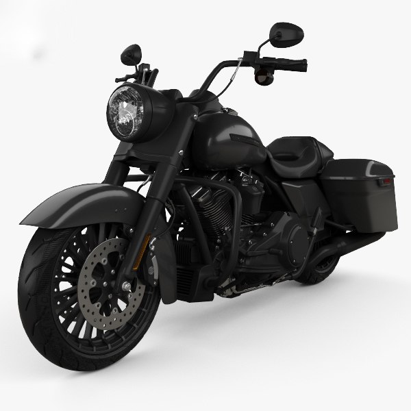 harley-davidson road king 3D model