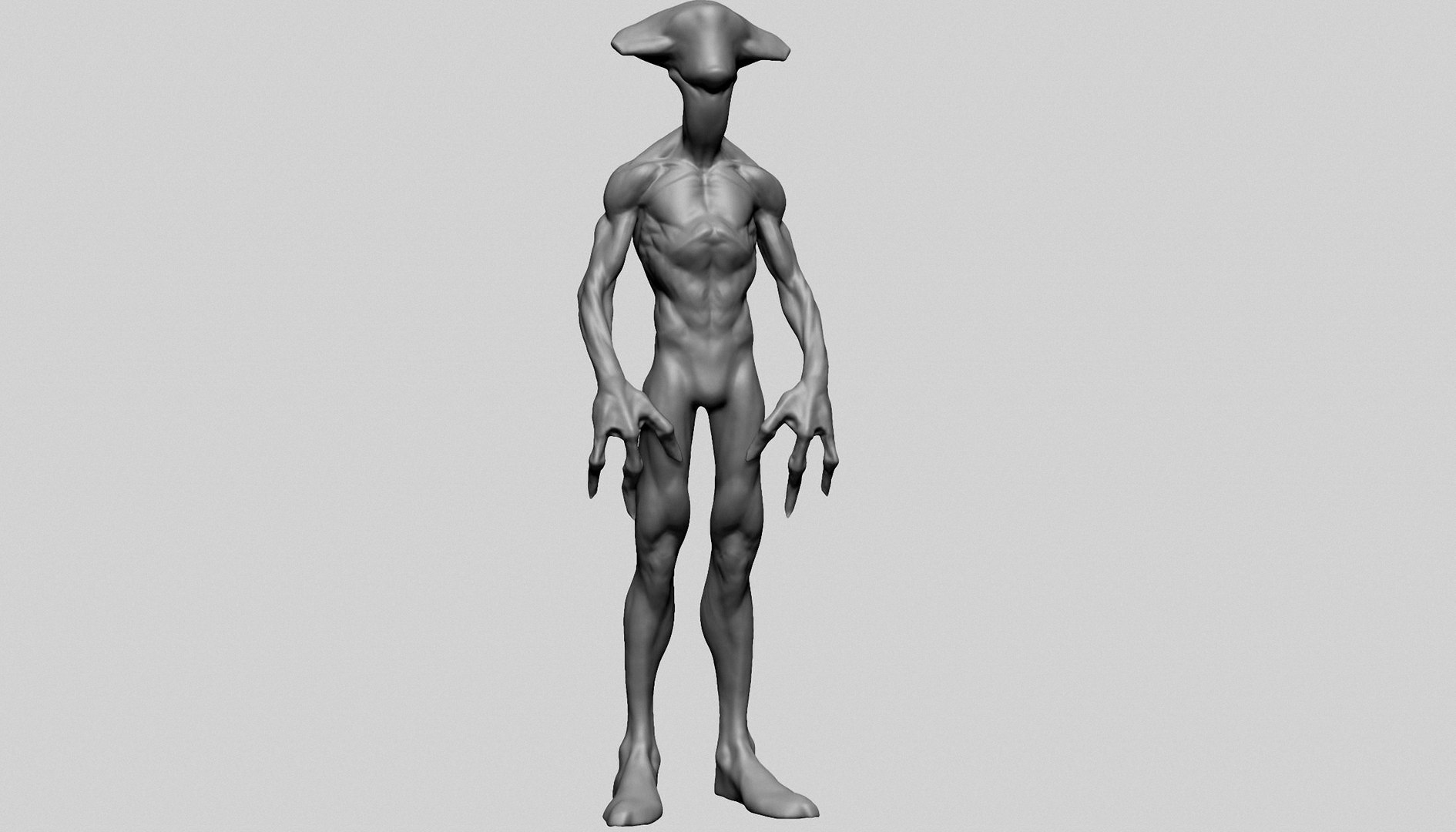 Creature Body Anatomy 3D Model - TurboSquid 2198929