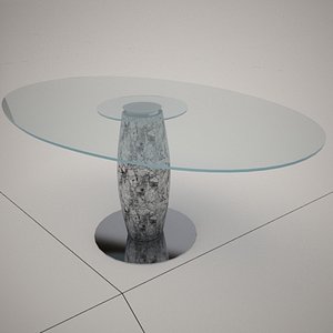 3ds max cattelan italia loto dining table