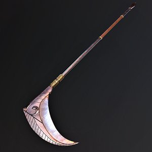 3D model melee weapon