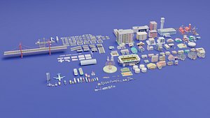 Low Poly City Pack