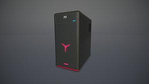 pbr desktop pc 3D model