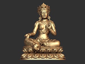 Tibetan Buddha 3D model