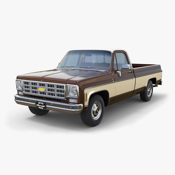 3D model 1978 Chevrolet Pickup