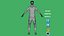 Nicolas Jackson Chelsea 2024 modelo 3d