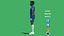 Nicolas Jackson Chelsea 2024 modelo 3d