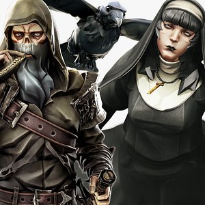 Nun - Raven - Undead Draugr - Monster Creature Pack 4