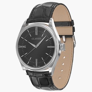 3D model Classic Closed Wrist Watch 1