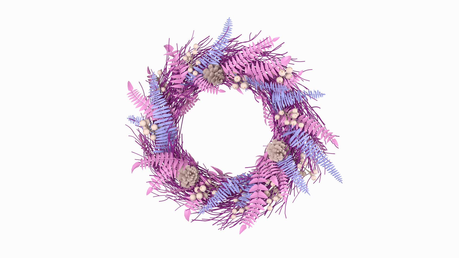 purple faux wreath 3D https://p.turbosquid.com/ts-thumb/Yg/cEByG8/kp/wreath/jpg/1613763446/1920x1080/turn_fit_q99/9581d8dfc23500d23ba0f1cb94215c39ba4f3b72/wreath-1.jpg