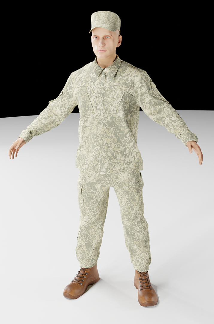 3D Us soldier - TurboSquid 1958494