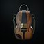 3D leather bag model