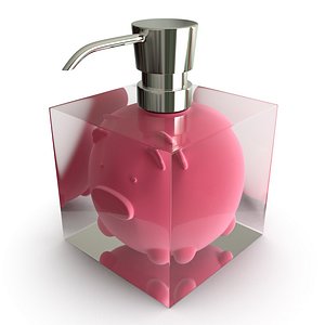 soap dispenser obj