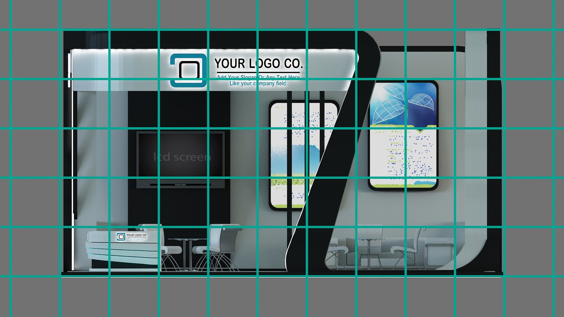 Booth Exhibition Stand a671b 3D model https://p.turbosquid.com/ts-thumb/Yg/o6bcVN/Bt/planfront/jpg/1743547503/1920x1080/fit_q87/61e6e5f5641d5d7704e47412b473f905204dcc0a/planfront.jpg