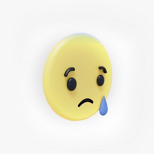 Sad Icon FaceBook Reaction Emoji