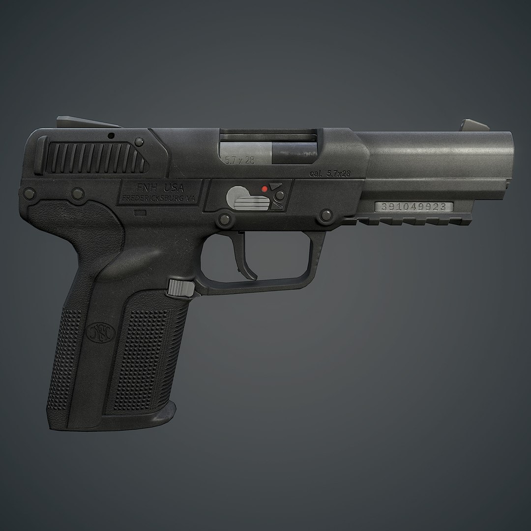 Five-seven Pistol 3d Obj