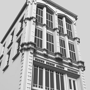 urban building 3d model